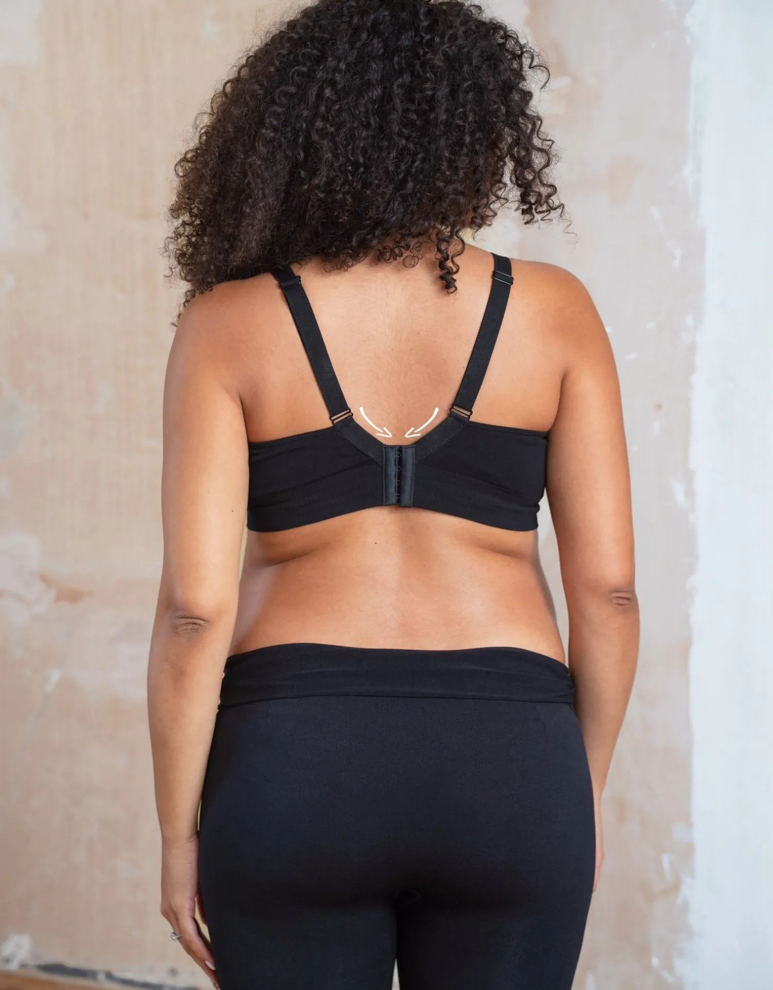 New Seraphine Samaria | Twin Pack Curve Bamboo Nursing Bras - Black