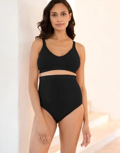 Outlet Seraphine Samson | Twin Pack Seamless Bamboo Maternity-To-Nursing Bras