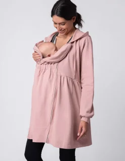 Cheap Seraphine Shelby | Pink 3 in 1 Maternity & Babywearing Hoodie Tunic