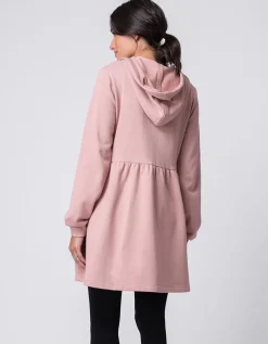 Cheap Seraphine Shelby | Pink 3 in 1 Maternity & Babywearing Hoodie Tunic