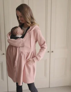 Cheap Seraphine Shelby | Pink 3 in 1 Maternity & Babywearing Hoodie Tunic