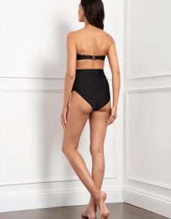 Hot Seraphine Sol | Twist Detail Maternity-To-Nursing Bikini Top