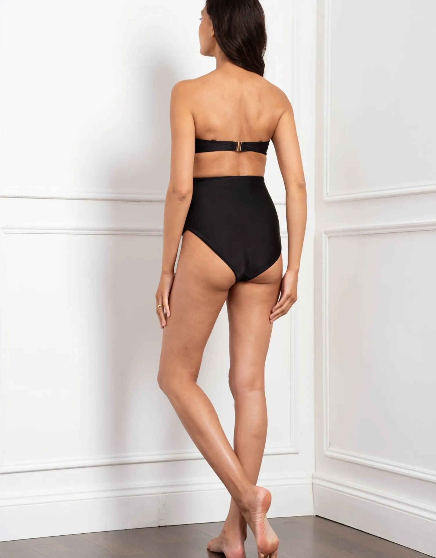 Hot Seraphine Sol | Twist Detail Maternity-To-Nursing Bikini Top