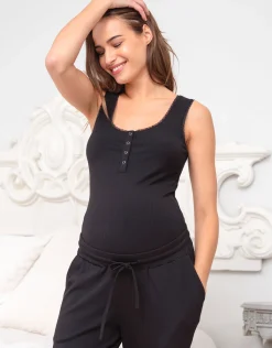 Sale Seraphine Solara | Jersey Maternity & Nursing Pyjamas