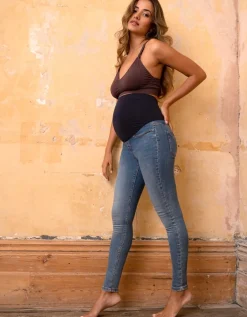 Cheap Seraphine Sylvia | Over Bump Super-Skinny Maternity Jeans