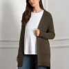 Clearance Seraphine Talisah | Viscose-Blend Knitted Maternity & Nursing Cardigan