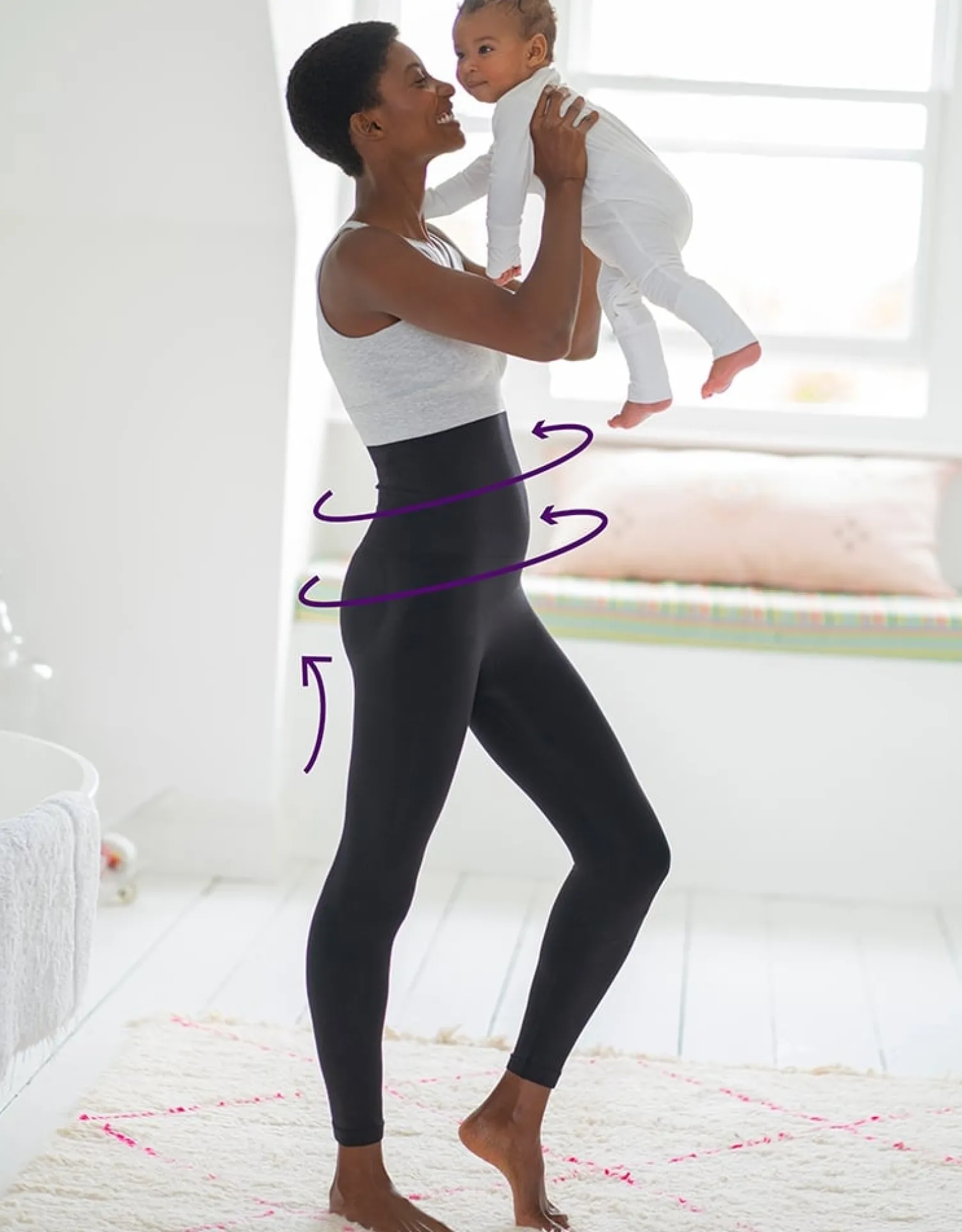 New Seraphine Tamia | Post Maternity Shaping Leggings
