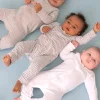 Online Seraphine Teddy | Easy Zip Cotton Unisex Sleepsuit u2013 3 Pack