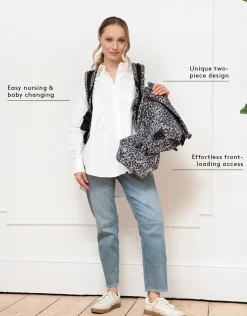 Best Seraphine The CARIPODu2122 Baby Carrier - Animal Print Cotton Canvas
