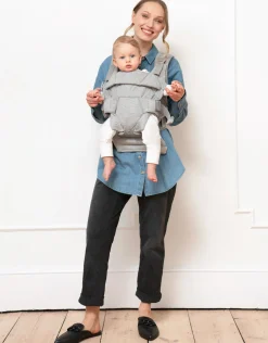 Best Seraphine The CARIPODu2122 Baby Carrier - Grey Marl Jersey