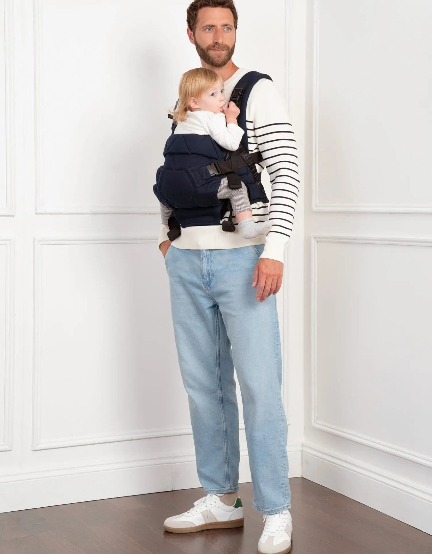Online Seraphine The CARIPODu2122 Baby Carrier - Navy Cotton Canvas