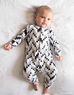 Discount Seraphine Theodore | Easy Zip Organic Cotton Sleepsuit & Bib Set