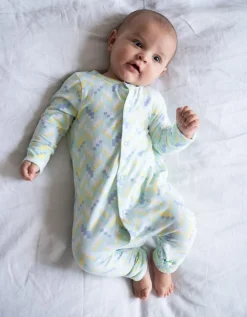 Outlet Seraphine Theodore | Easy Zip Organic Cotton Sleepsuit & Bib Set