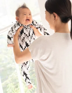 Discount Seraphine Theodore | Easy Zip Organic Cotton Sleepsuit & Bib Set