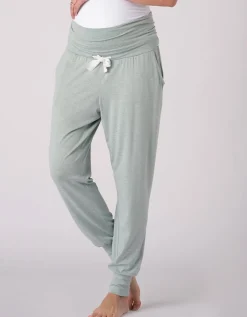 New Seraphine Tiana | Twin Pack Maternity Lounge Pants u2013 Navy & Sage