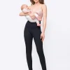 Store Seraphine Tiona | Black Post Maternity Shaping Pants