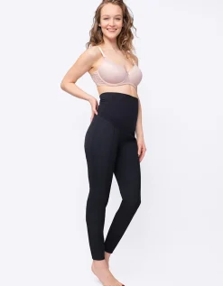 Store Seraphine Tiona | Black Post Maternity Shaping Pants