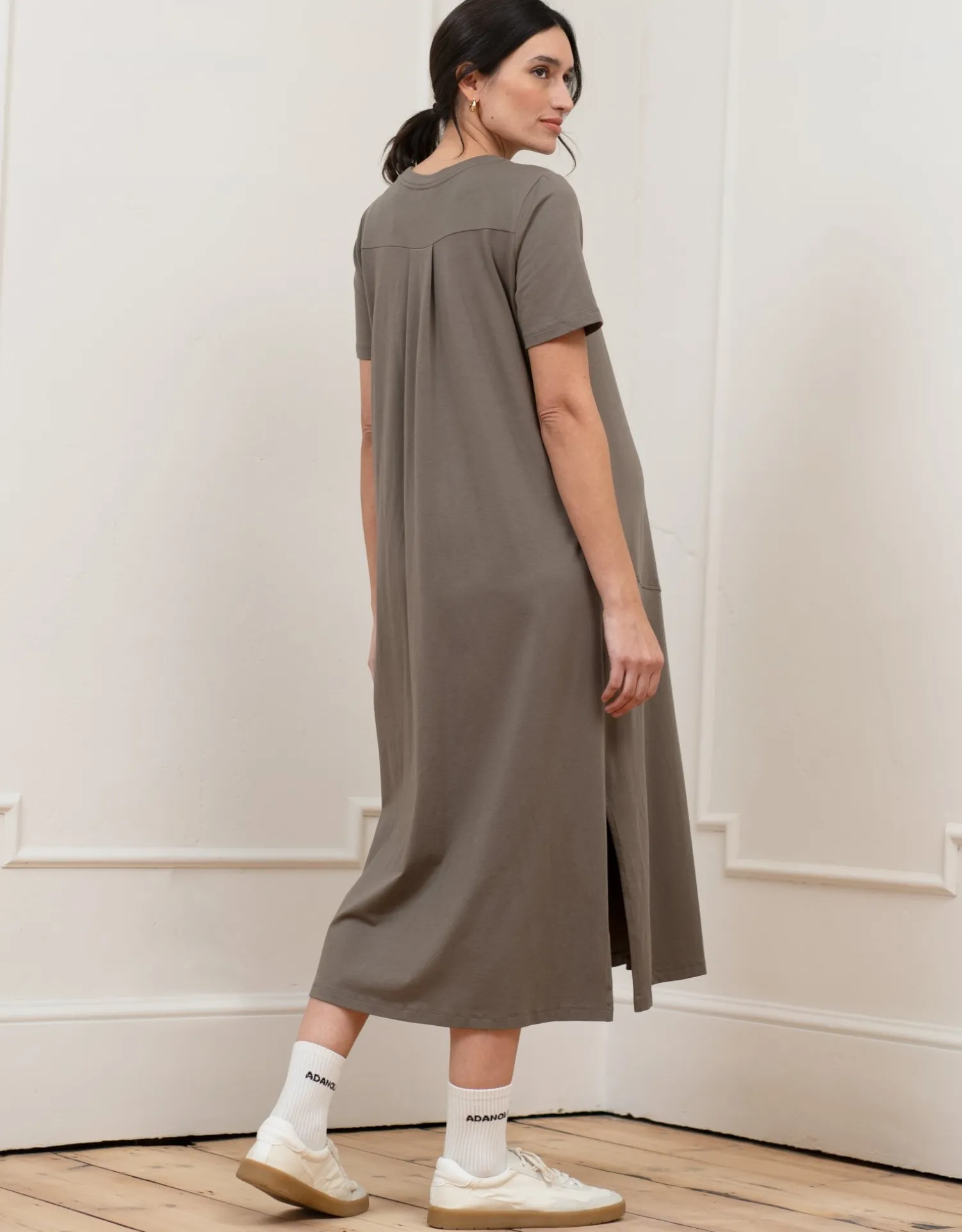 Cheap Seraphine Trace | Cotton Modal T-Shirt Maternity Dress