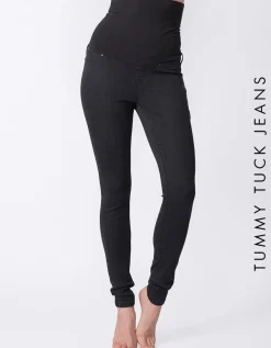 Fashion Seraphine Tristan | Black Post Maternity Shaping Jeans