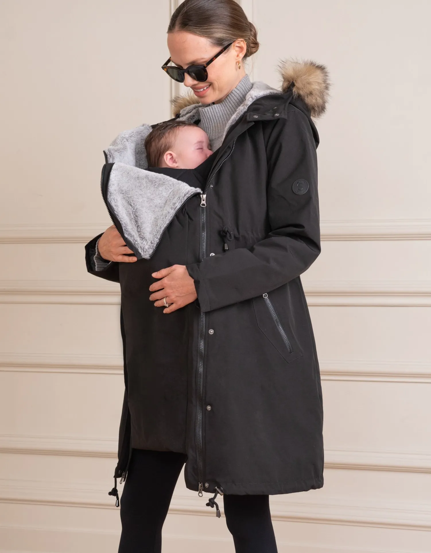 Shop Seraphine Valetta | 3 in 1 Winter Maternity Parka