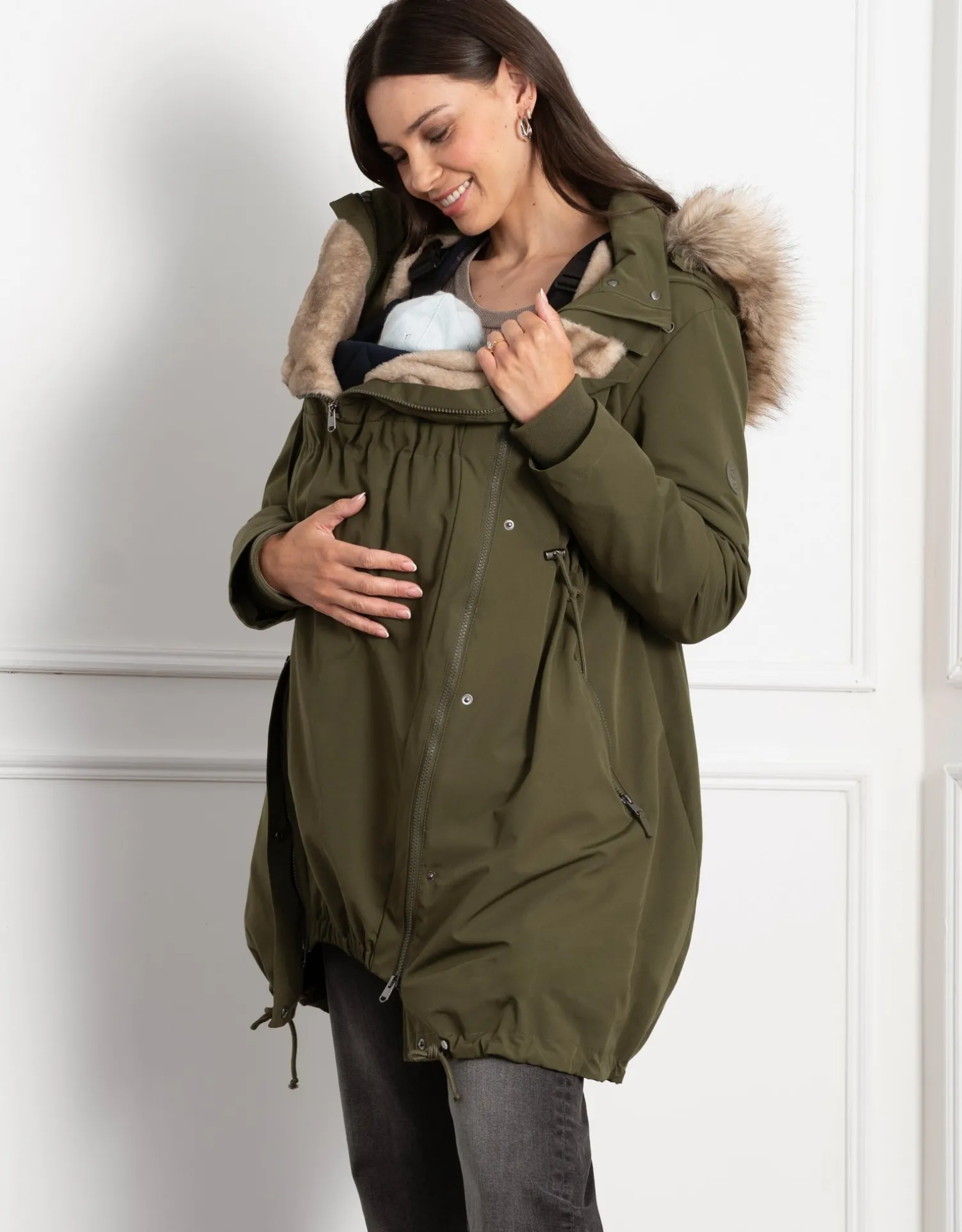 Sale Seraphine Valina | 3 in 1 Maternity, Nursing and Babywearing Premium Parka
