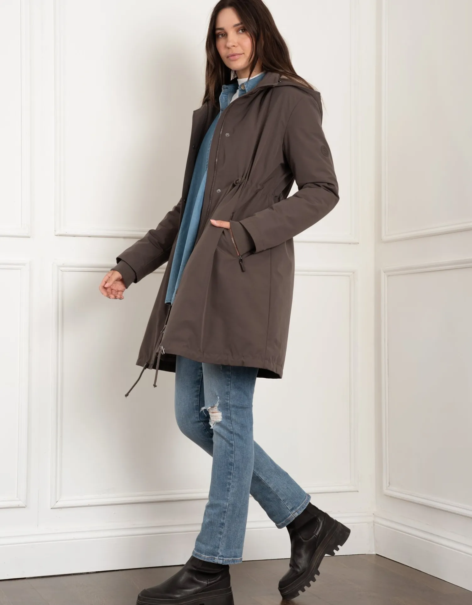 Outlet Seraphine Valina | 3 in 1 Maternity, Nursing and Babywearing Premium Parka