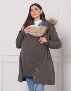 Outlet Seraphine Valina | 3 in 1 Maternity, Nursing and Babywearing Premium Parka