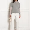Best Seraphine Wolfe | Organic Cropped Straight Wide-Leg Maternity Jeans