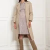 Hot Seraphine Zack | Belted Maternity Trench Coat