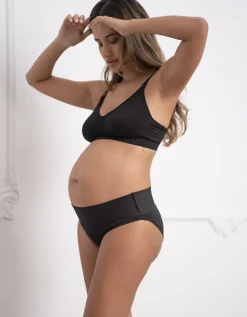 Clearance Seraphine Zahra | Twin Pack Fold Down Maternity Briefs