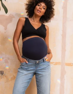 Hot Seraphine Zayne | Organic Cotton Tapered Maternity Jeans