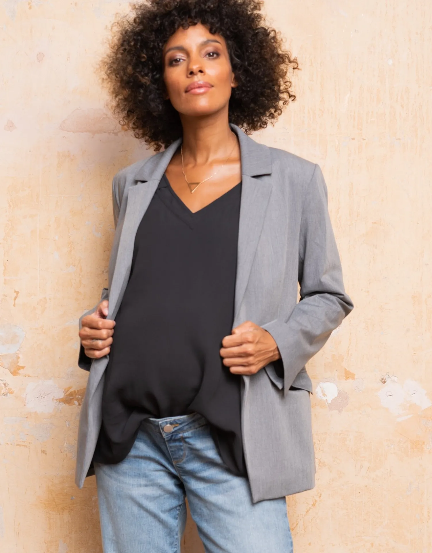 Hot Seraphine Zayne | Organic Cotton Tapered Maternity Jeans