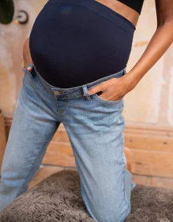 Hot Seraphine Zayne | Organic Cotton Tapered Maternity Jeans