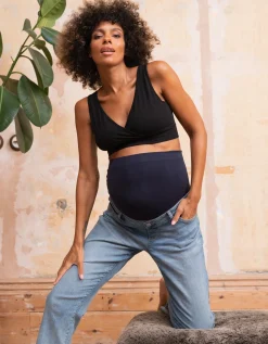 Hot Seraphine Zayne | Organic Cotton Tapered Maternity Jeans
