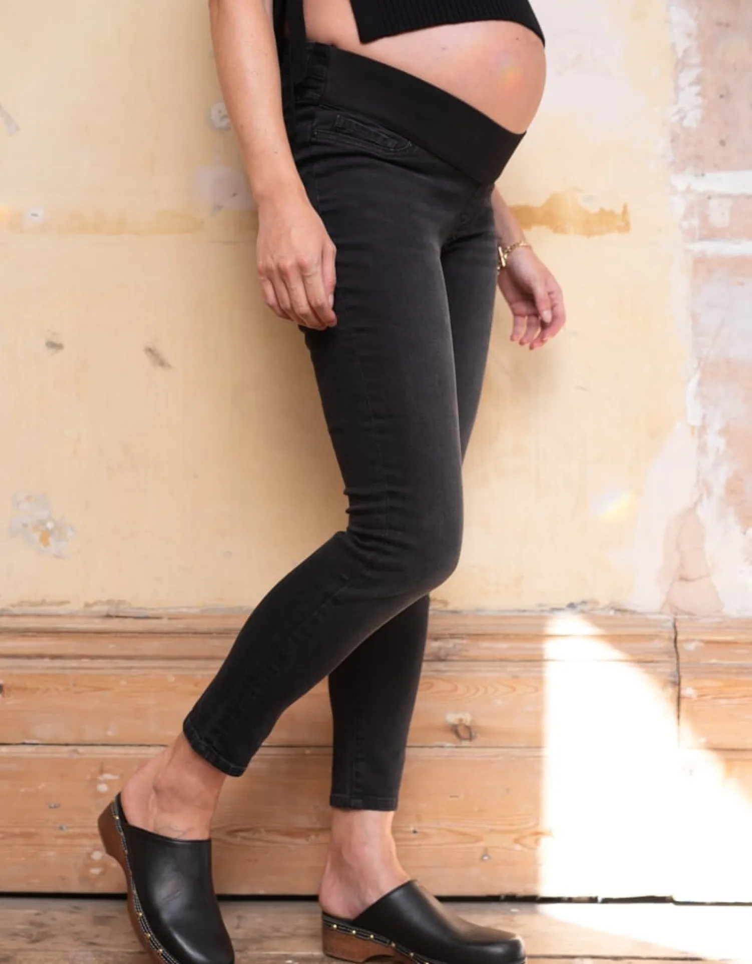 Hot Seraphine Zeph | Organic Under Bump Skinny Maternity Jeans