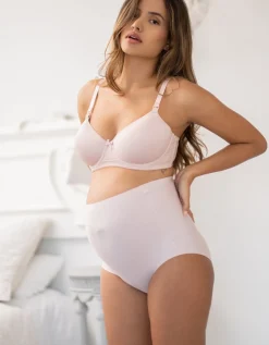 Store Seraphine Zina |  Twin Pack No VPL Over Bump Maternity Briefs