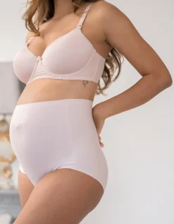 Store Seraphine Zina |  Twin Pack No VPL Over Bump Maternity Briefs