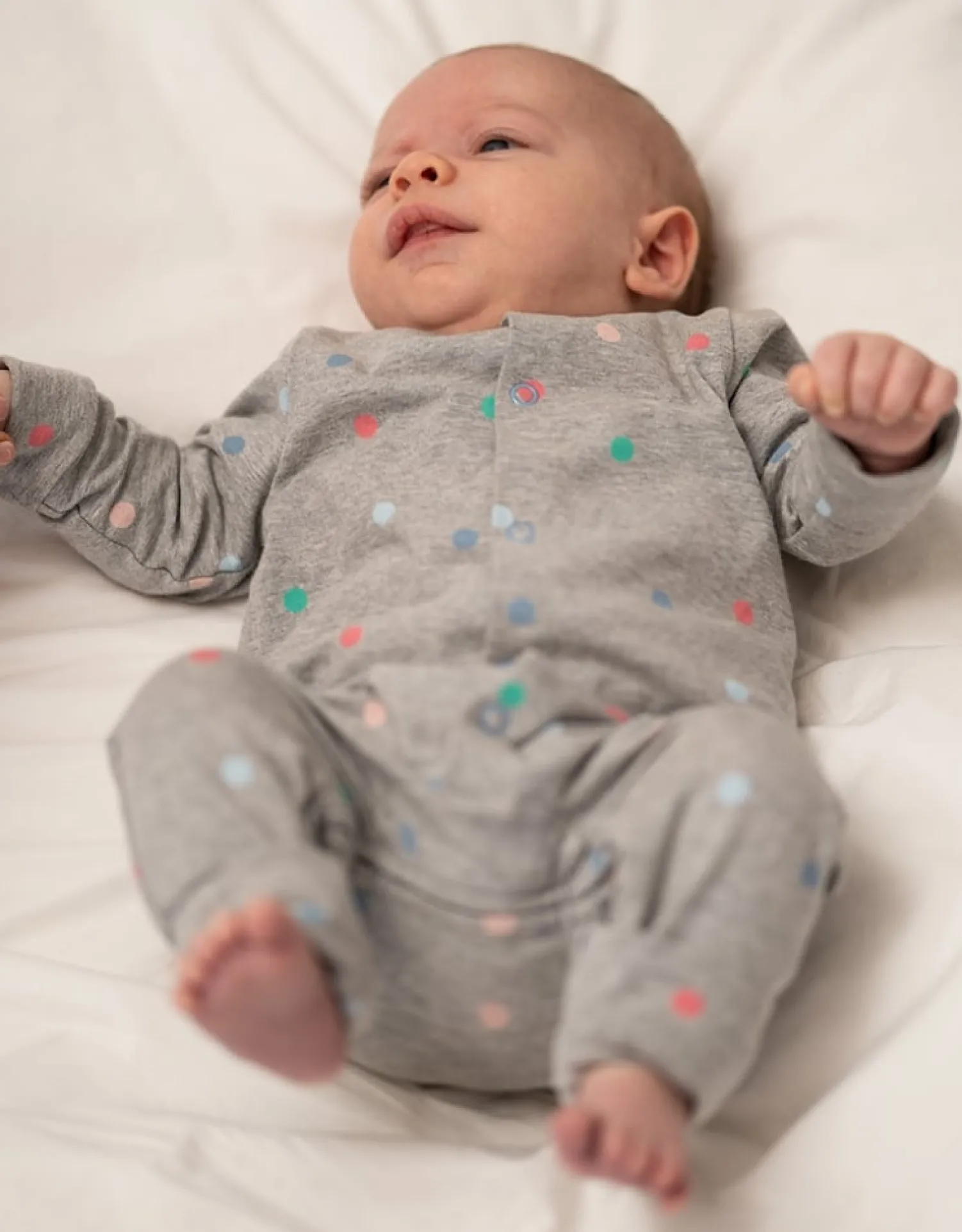Cheap Seraphine Zoelle | Spot Print Mama & Mini Maternity to Nursing Nightdress Set u2013 Grey