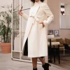 Best Seraphine Zophie | Wool Blend Wrap Maternity Coat