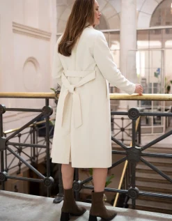 Best Seraphine Zophie | Wool Blend Wrap Maternity Coat